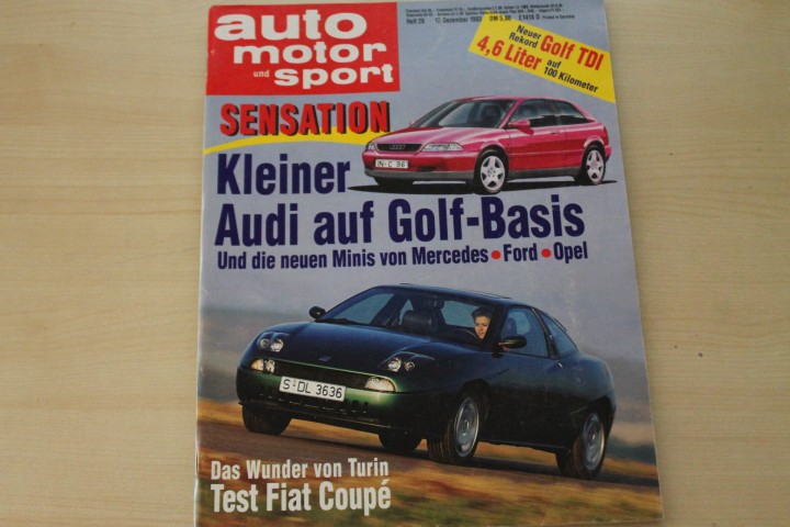 Deckblatt Auto Motor und Sport (26/1993)
